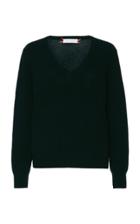 Moda Operandi Lingua Franca Cashmere V-neck Sweater Size: Xs