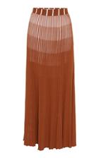 Rachel Gilbert Farrah Ombre Jersey-knit Midi Skirt