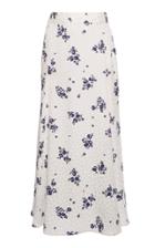 Moda Operandi Alessandra Rich Rose-printed Silk Midi Skirt