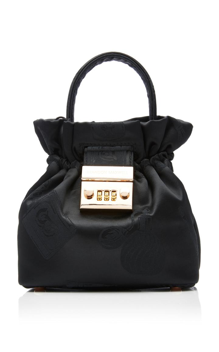 Moda Operandi Brandon Maxwell Small Satin Pouch Bag