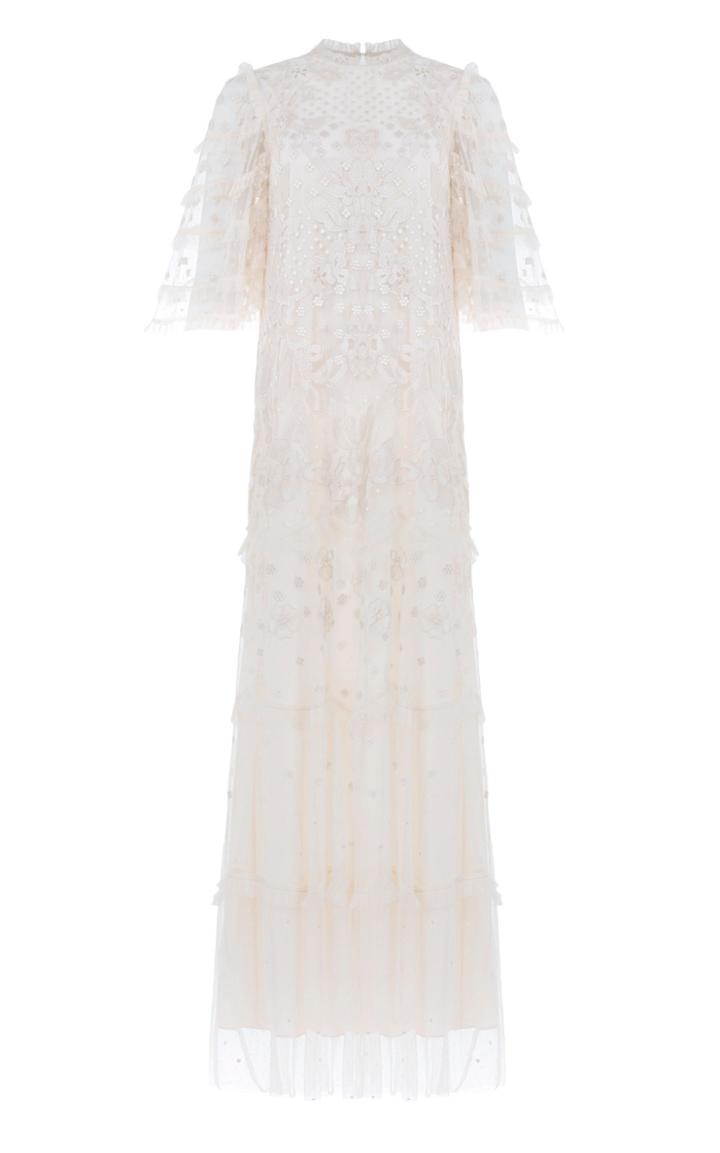 Needle & Thread Embroidered Lace Gown