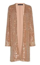 Sally Lapointe Sequined Crepe Jacket