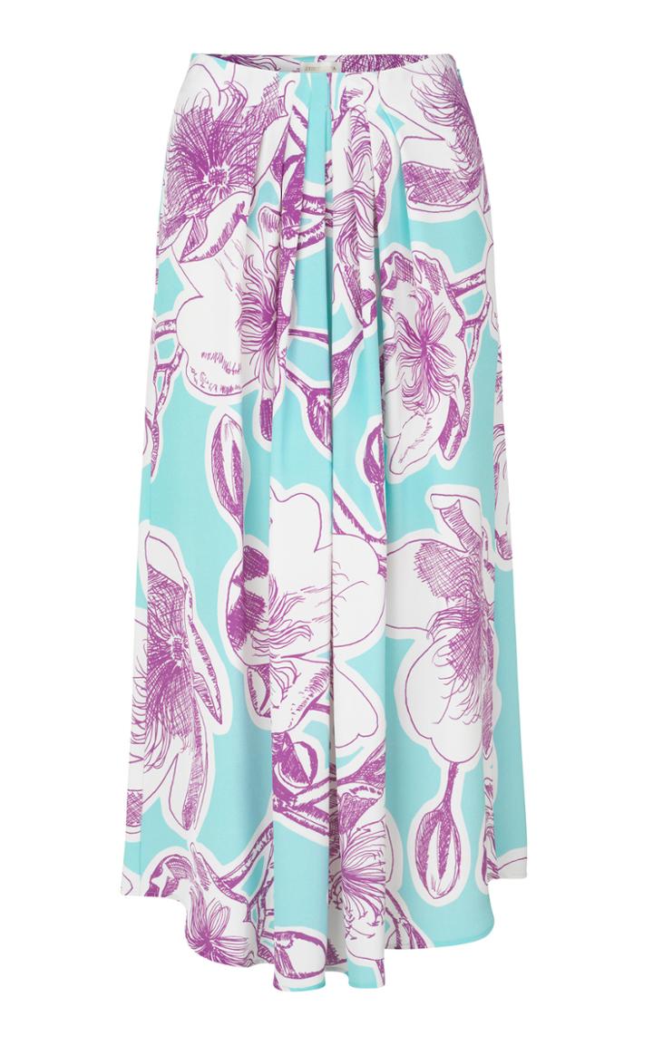 Stine Goya Blossom Midi Lightweight Skirt