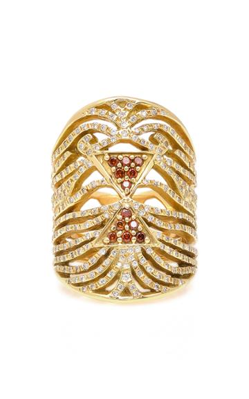 Misahara Usama 18k Gold Diamond Ring