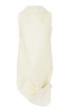 Marisa Witkin Rolled Hem High-neck Dress