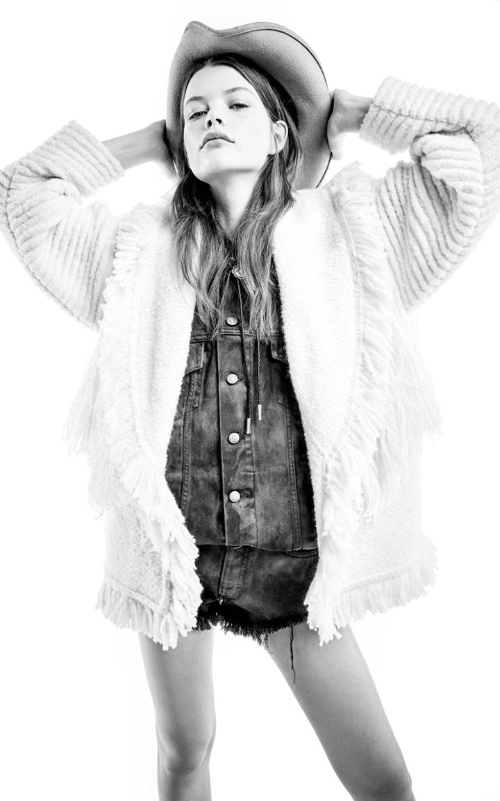 Moda Operandi Alanui Space Cowgirl Fringed Ribbed-knit Wool-blend Cardigan