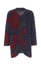 Engineered Garments Convertible Floral-jacquard Cardigan
