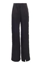 Moda Operandi Ann Demeulemeester Slit Crepe De Chine High-rise Wide-leg Pants Size: