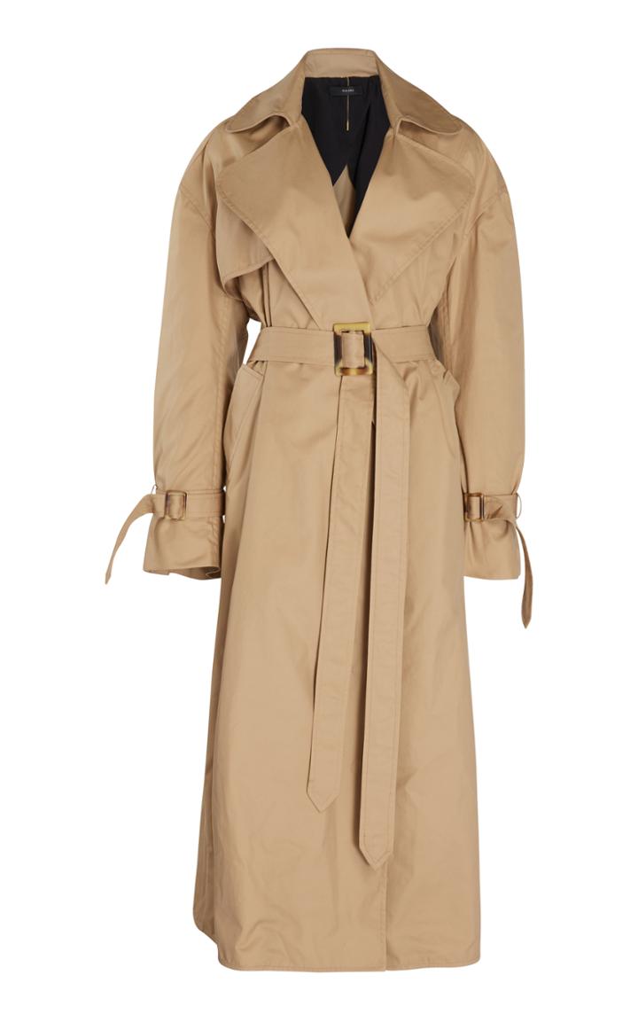 Ellery Illustrated Woman Trench Coat
