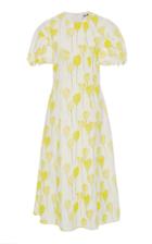 Claudia Li Mushroom Sleeve A-line Dress