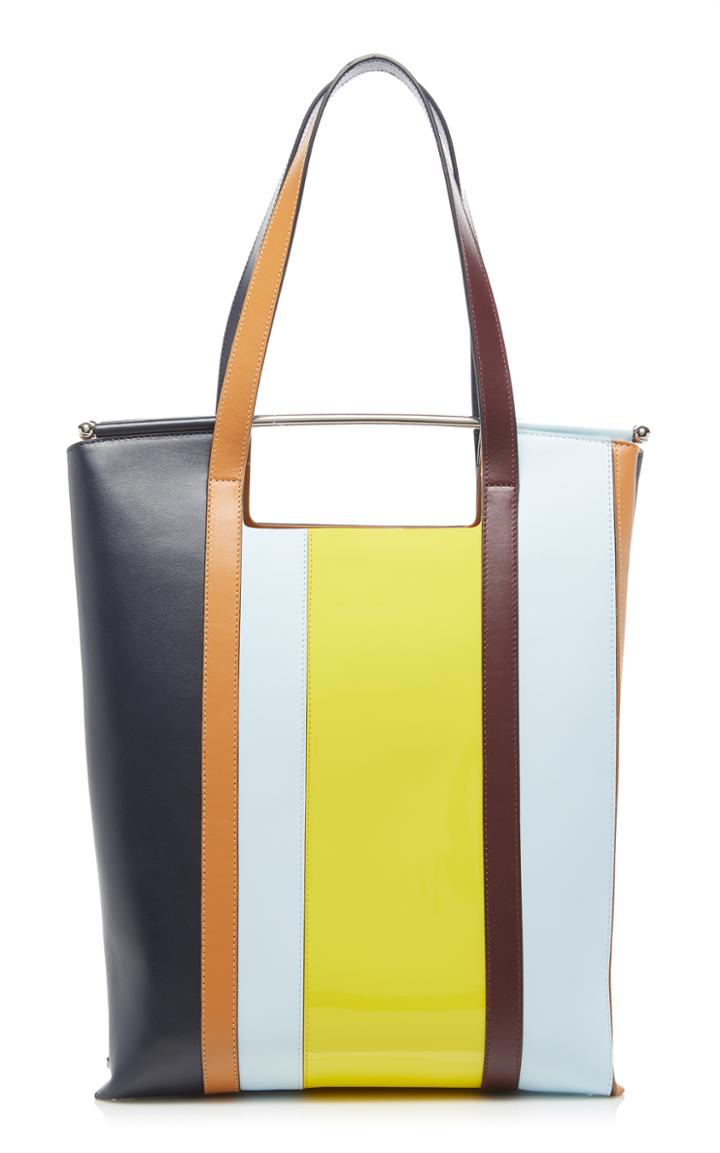 Delpozo Stripe Shopper Tote