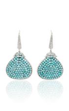 Martin Katz One-of-a-kind Triangle Shape Paddle Drop Earring