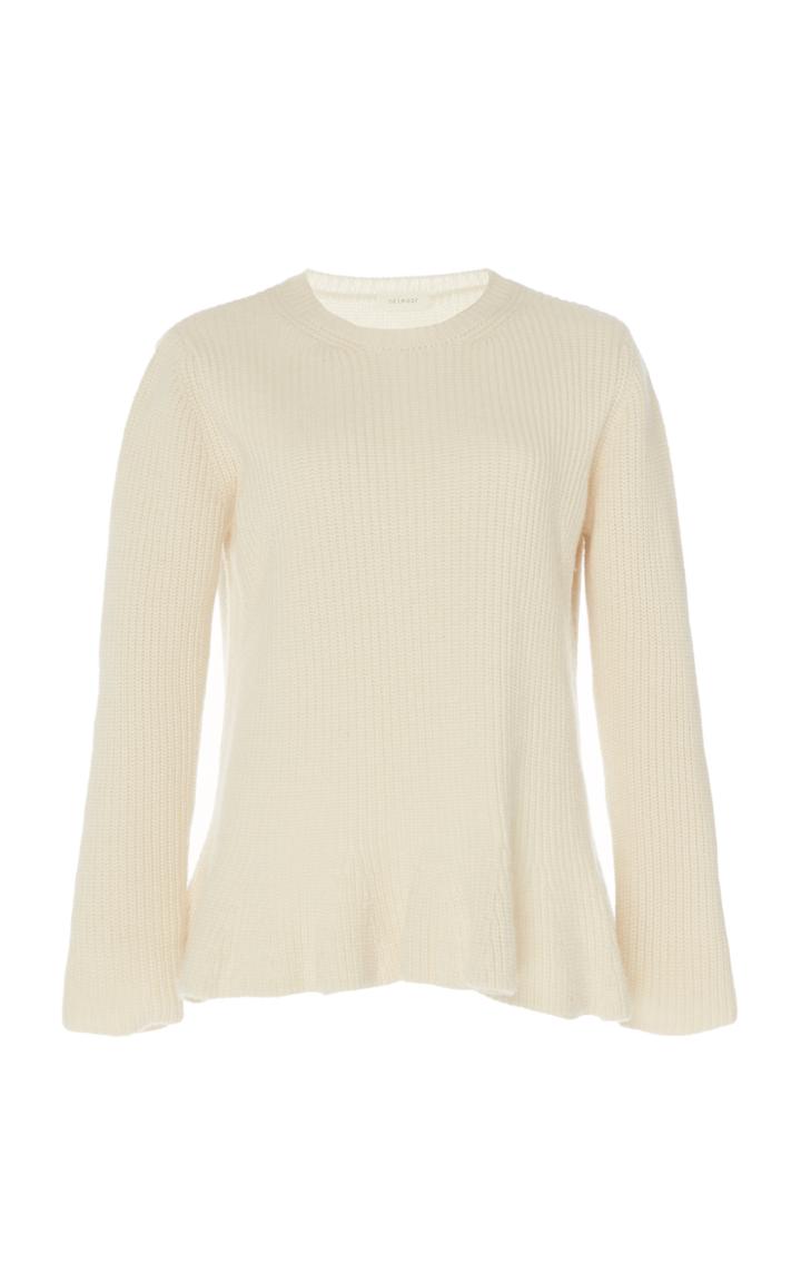 Delpozo Rib Knit Cashmere Sweater