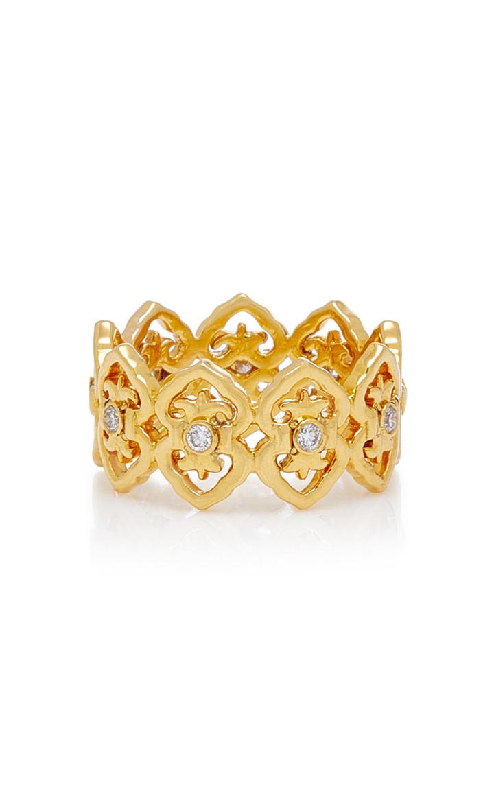 Colette Jewelry Motif 18k Gold And Diamond Ring