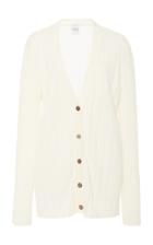 Moda Operandi Madeleine Thompson Civni Ribbed-knit Cashmere Cardigan Size: S