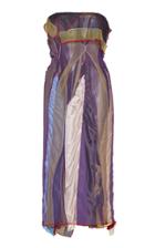 Moda Operandi Y/project Striped Tulle Mini Dress Size: 34