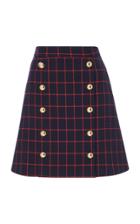 Macgraw Wool Portobello Mini Skirt