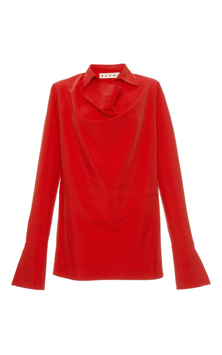 Marni Long Sleeve Cuffed Tunic