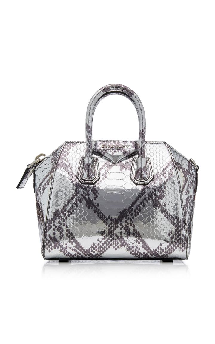 Givenchy Antigona Python Shoulder Bag