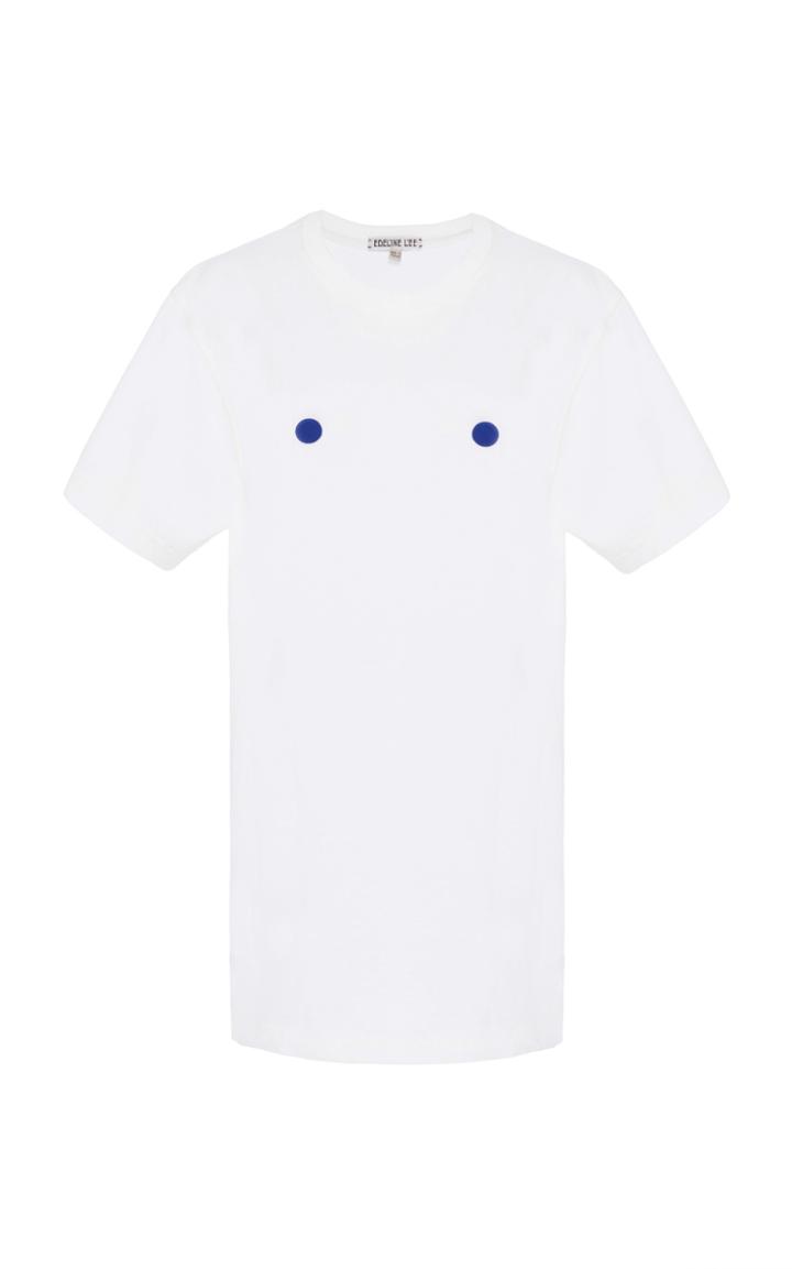 Edeline Lee Button T-shirt