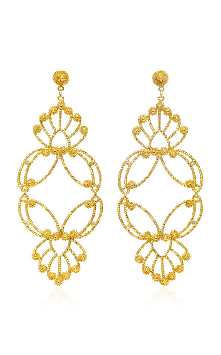 Mallarino Eugenia Sterling Silver And 24k Gold Vermeil Earrings