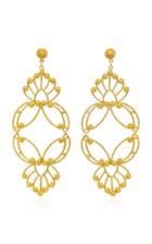 Mallarino Eugenia Sterling Silver And 24k Gold Vermeil Earrings