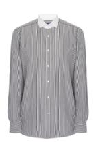 Ralph Lauren Aston Striped Cotton-poplin Button-up Dress Shirt