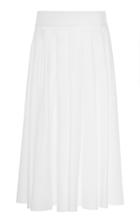 Khaite Alexa Cotton Poplin Skirt