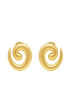 Moda Operandi Ben-amun Spiral 24k Gold-plated Clip Earrings