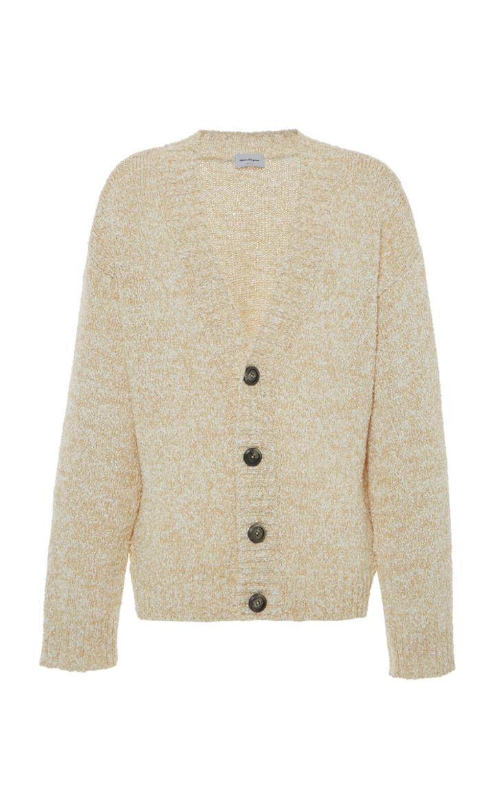 Salvatore Ferragamo Button Up Cardigan