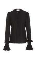Alexis Meera Bell-sleeve Georgette Blouse