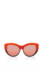 Dax Gabler N&deg;03 Red Ombre Acetate Sunglasses