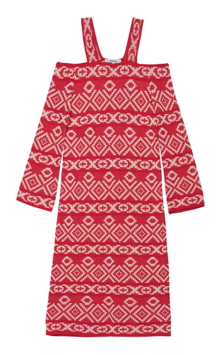 March11 Serena Cut Out Knit Midi Dress