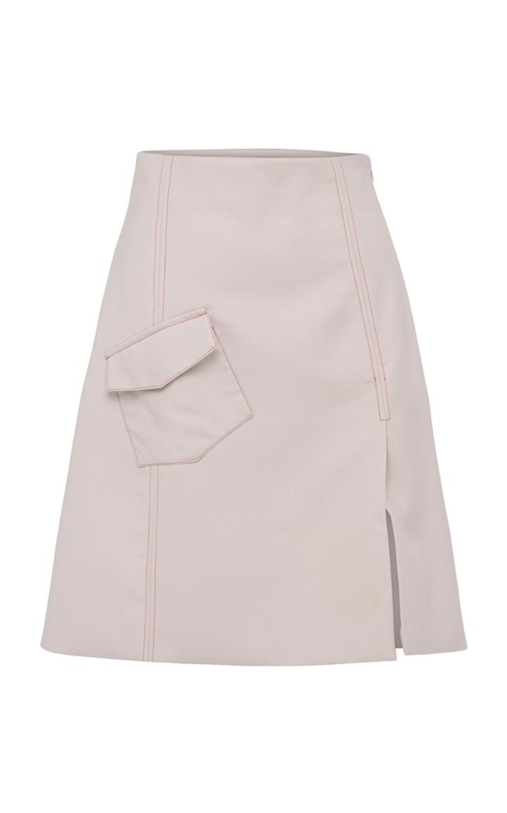 Anna Quan Kartia Crepe Mini Skirt