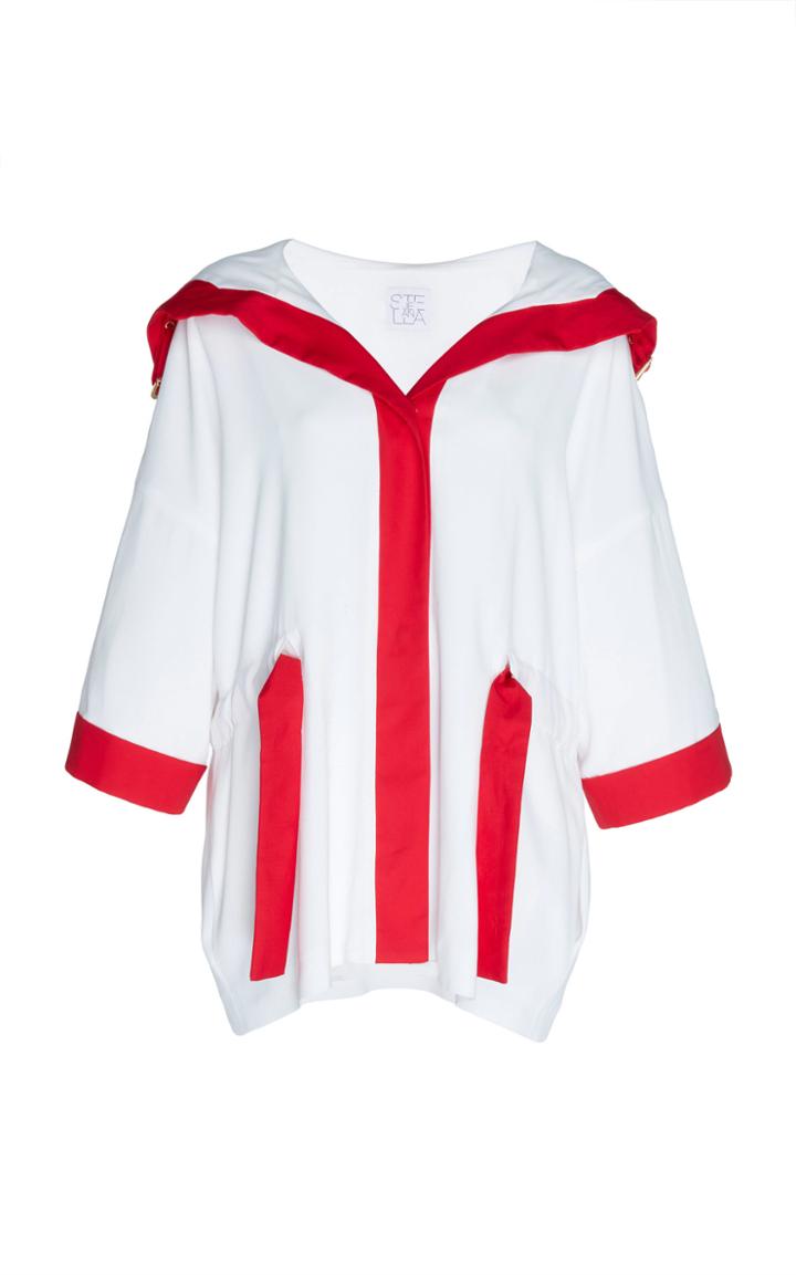 Stella Jean Oversized Hooded Jacket
