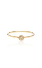 Zoe Chicco 14k Itty Bitty Pave Disc Ring