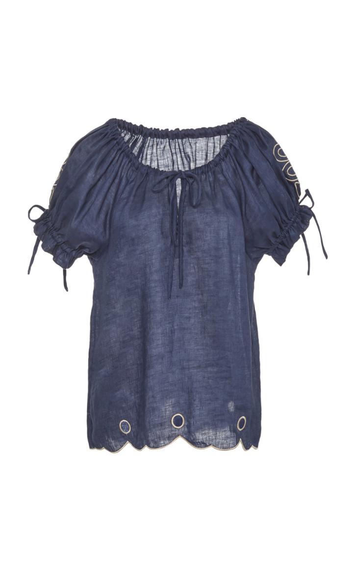 Moda Operandi Innika Choo Daly Graind Top Size: 0