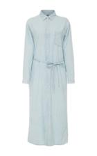 Citizens Of Humanity Jamie Long Belted Shirt Dress