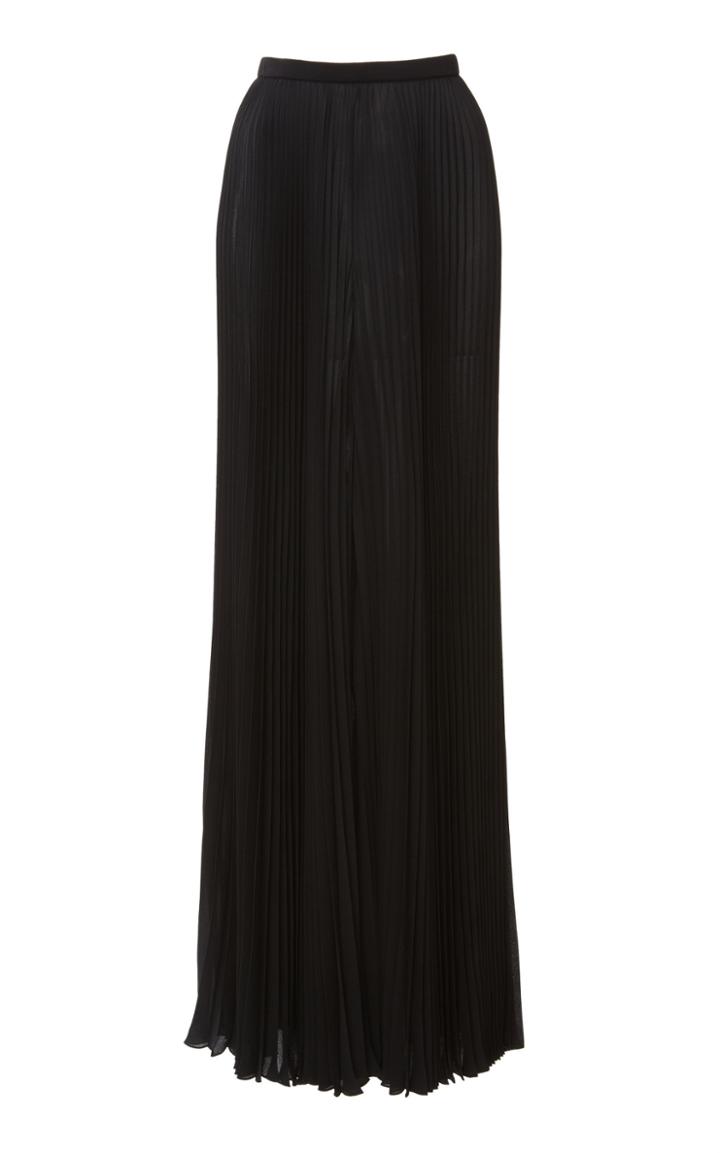 Elie Saab High Waist Plisse Soleil Trousers