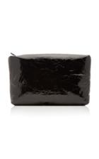 Kassl Padded Patent Leather Clutch