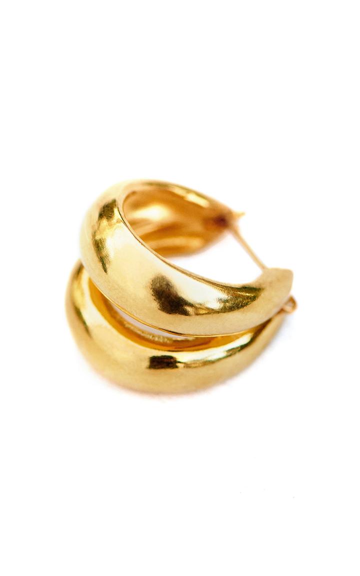Sophie Buhai 1930 18k Gold Vermeil Double-hoop Earrings