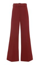 Emilia Wickstead Jana High Waist Belted Trousers