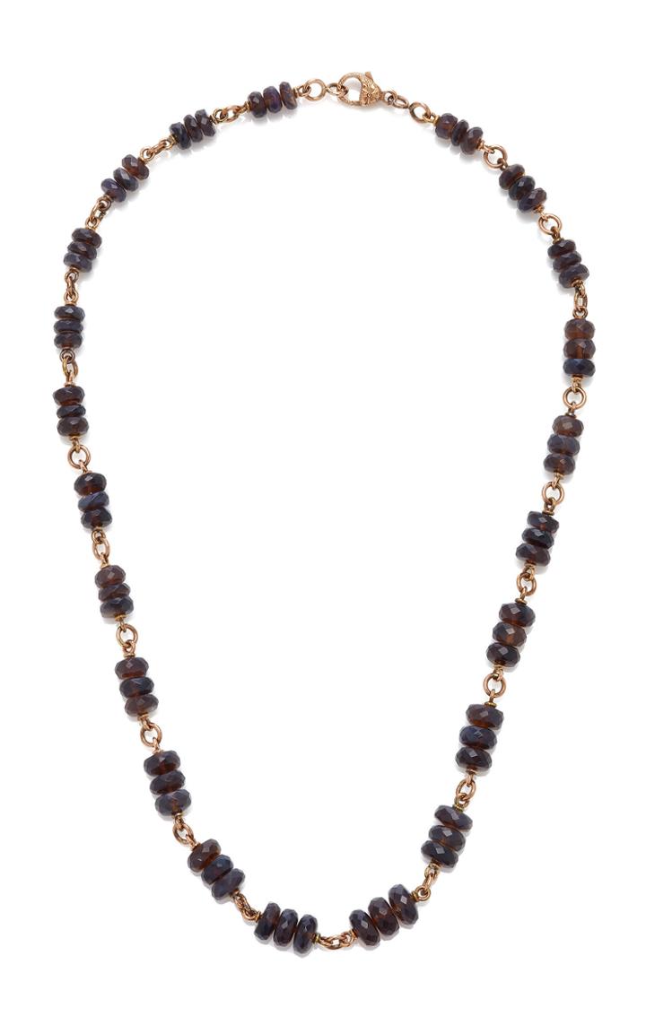 Moda Operandi Sylva & Cie 14k Rose Gold And Opal Necklace