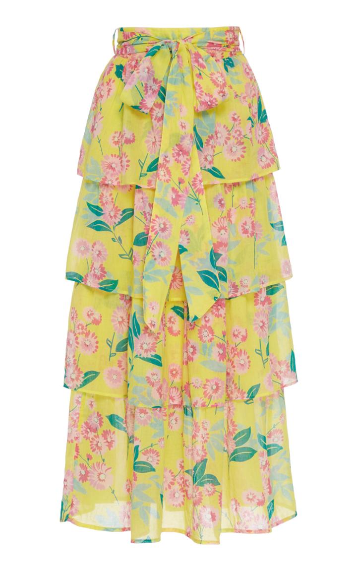 Moda Operandi Banjanan Ruffled Florence Skirt Size: S