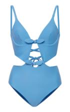 Ephemera Sky Tie Front One Piece