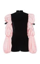 Philosophy Di Lorenzo Serafini Long Sleeve Taffeta Playsuit