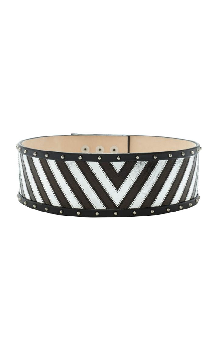 Balmain High Waist Froisse Belt