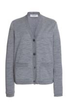 Thom Browne Fitted Cotton-silk Blend Cardigan