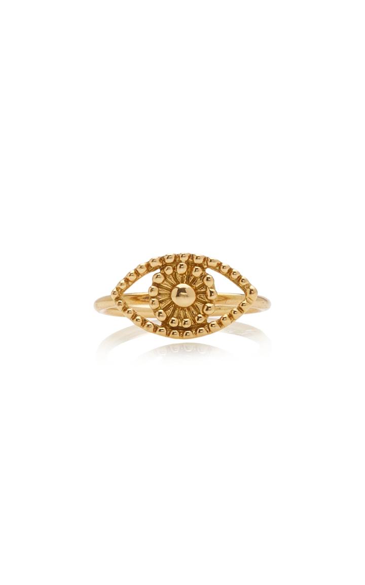 Moda Operandi Gaya 18k Yellow Gold Eye Ring