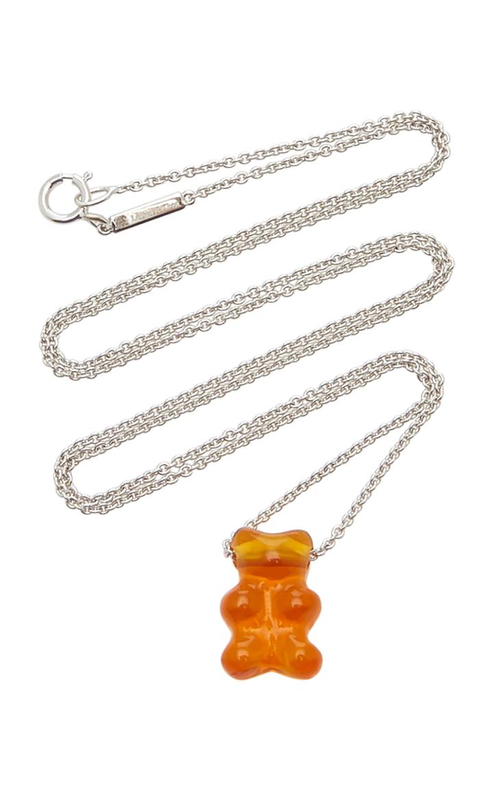Lauren X Khoo Gummy Bear 18k White Gold And Quartz Necklace